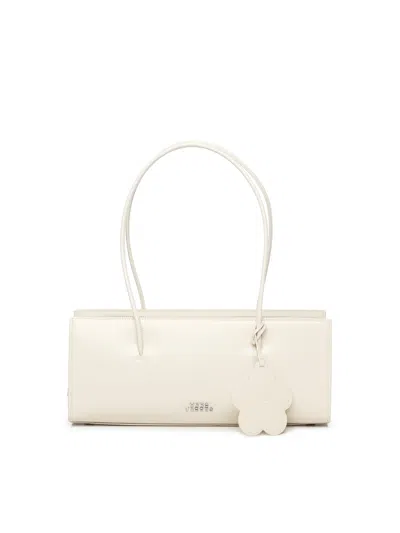 Marc Jacobs Glam The Mirror Shoulder Bag In White