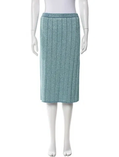 Pre-owned Marc Jacobs Glitter Accents Knee-length Skirt