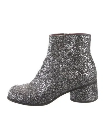 Pre-owned Marc Jacobs Glitter Glitter Accents Boots In Multi