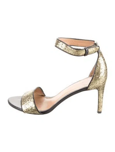 Pre-owned Marc Jacobs Glitter Glitter Accents Sandals In Multi