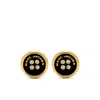 Marc Jacobs The Button Stud Earrings In Gold