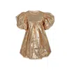 Marc Jacobs Sequinned Dress In Gold