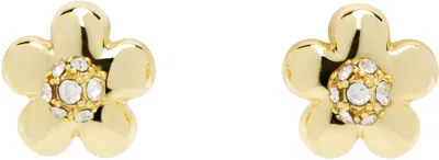 Marc Jacobs Gold 'the Daisy' Earrings