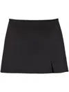 Marc Jacobs Duchess Satin Skirt In Black