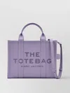 Marc Jacobs Grained Leather Texture Tote Bag In Purple