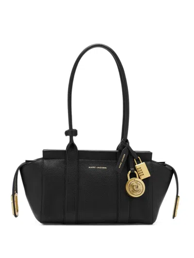 Marc Jacobs Grained-leather Tote Bag In Black