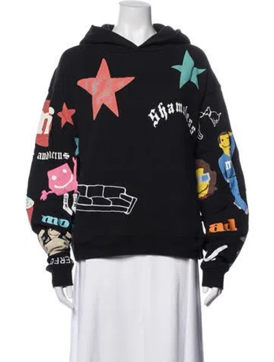 Pre-owned Marc Jacobs Graphic Print Jacket In Black