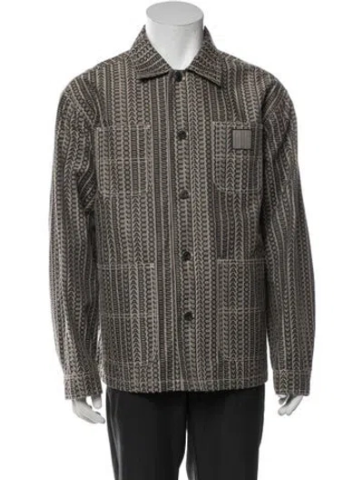 Pre-owned Marc Jacobs Graphic Print Jacket In Neutrals