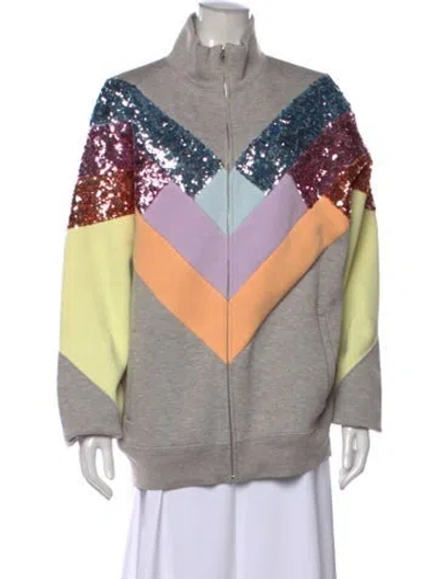 Pre-owned Marc Jacobs Graphic Print Long Sleeve Sweatshirt In Multi