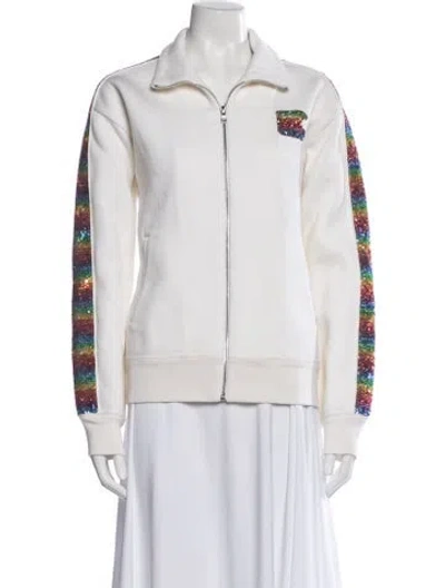 Pre-owned Marc Jacobs Graphic Print Long Sleeve Sweatshirt In Neutral