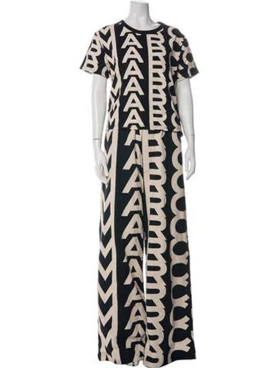 Pre-owned Marc Jacobs Graphic Print Set In Neutrals