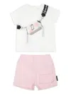 Marc Jacobs Graphic-print Shorts Set In White