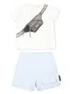 Marc Jacobs Graphic-print Shorts Set In White