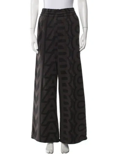 Pre-owned Marc Jacobs Graphic Print Sweatpants In Brown