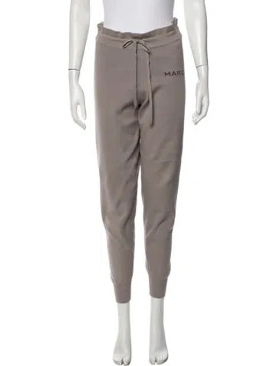 Pre-owned Marc Jacobs Graphic Print Sweatpants In Grey