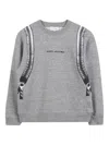 Marc Jacobs Sweatshirt Mit Grafischem Print In Gray