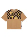 Marc Jacobs Graphic-stamp T-shirt In Brown
