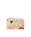 Marc Jacobs Graphic Zip-around Wallet In Multi