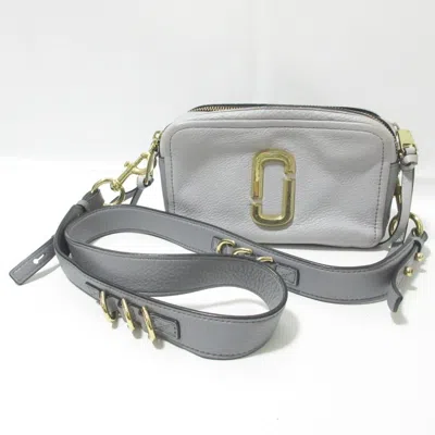 Pre-owned Marc Jacobs Gray Leather Shoulder Bag ()
