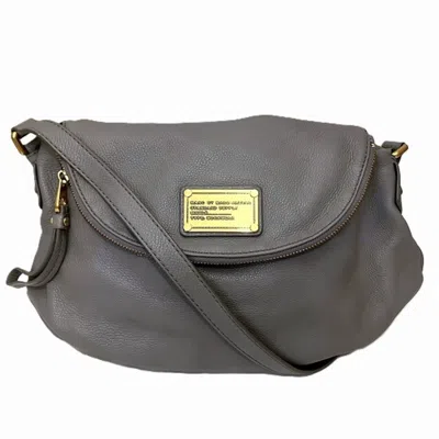 Pre-owned Marc Jacobs Gray Leather Shoulder Bag ()