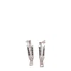 Marc Jacobs Gray Silver Earring In Gray