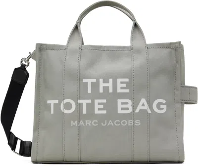 MARC JACOBS GRAY 'THE CANVAS MEDIUM' TOTE