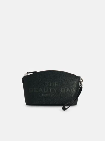 Marc Jacobs Green Leather Beauty Case