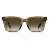 Marc Jacobs Green Shaded Square Men's Sunglasses Marc 683/s 010a/9k 54