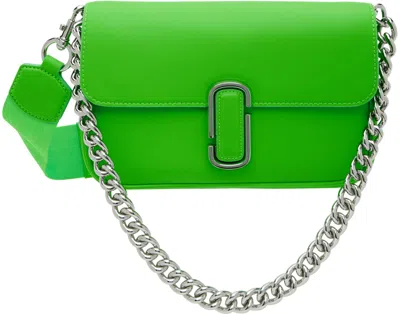 Marc Jacobs Green 'the J Marc' Bag In 348 Apple