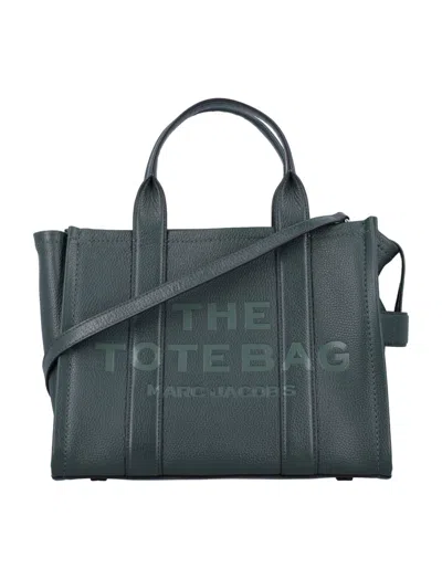 Marc Jacobs Green The Leather Medium Tote