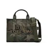 Marc Jacobs Womens Camo Multi The Camo Jacquard Medium Tote Bag