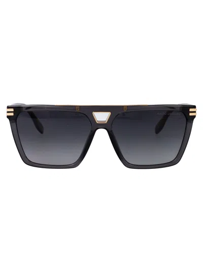 Marc Jacobs Grey Acetate Sunglasses