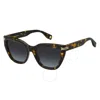 Marc Jacobs Grey Azure Cat Eye Ladies Sunglasses Mj 1070/s 0wr9/gb 53