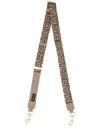 Marc Jacobs Fabric Strap With Logo In Brown