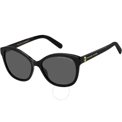 Marc Jacobs Grey Cat Eye Ladies Sunglasses Marc 554/s 0807/ir 55 In Gray