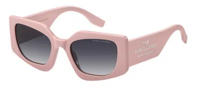 Marc Jacobs Grey Ghaded Irregular Ladies Sunglasses Marc 774/s 035j/9o 53