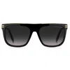 Marc Jacobs Grey Gradiebt Browline Men's Sunglasses Marc 586/s 0807/9o 56 In Black