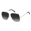 MARC JACOBS MARC JACOBS GREY GRADIENT BUTTERFLY LADIES SUNGLASSES MARC 619/S 0RHL/9O 59