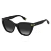 Marc Jacobs Grey Gradient Cat Eye Ladies Sunglasses Mj 1070/s 0807/9o 53