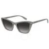 Marc Jacobs Grey Gradient Cat Eye Ladies Sunglasses Mj 1095/s 06cr/9o 53