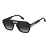 Marc Jacobs Grey Gradient Navigator Men's Sunglasses Marc 587/s 0807/9o 53 In Black