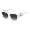 Marc Jacobs Grey Gradient Shield Ladies Sunglasses Marc 687/s 0szj/9o 54