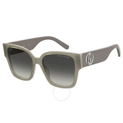 Marc Jacobs Grey Gradient Square Ladies Sunglasses Marc 698/s 06cr/9o 54 In Gray