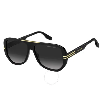 Marc Jacobs Grey Shaded Pilot Men's Sunglasses Marc 636/s 0807/9o 59