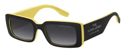 Marc Jacobs Grey Shaded Rectangular Ladies Sunglasses Marc 804/s 071c/9o 53