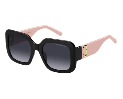 Marc Jacobs Grey Shaded Square Ladies Sunglasses Marc 647/s 03h2/9o 53 In ["blue","pink","grey","black"]
