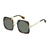 Marc Jacobs Grey Square Men's Sunglasses Mj 1101/s 0086/qt 53
