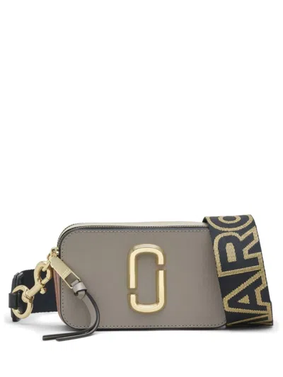 MARC JACOBS GREY THE SNAPSHOT BAG