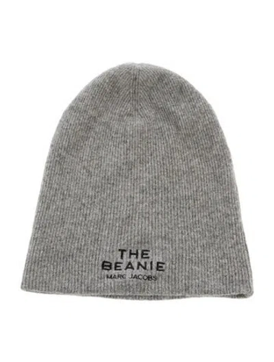 Pre-owned Marc Jacobs Grey Wool Beanie