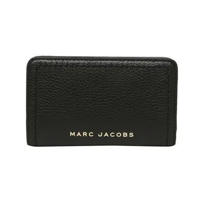 Pre-owned Marc Jacobs Groove Compact Wallet 'black' | Men's Size Onesize